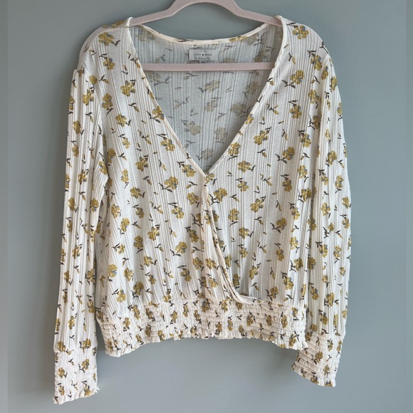 Lucky Brand Tops - Lucky Brand Wrap Top